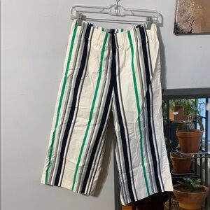 Striped Crop Pant